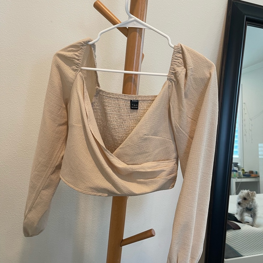 Long sleeve cropped